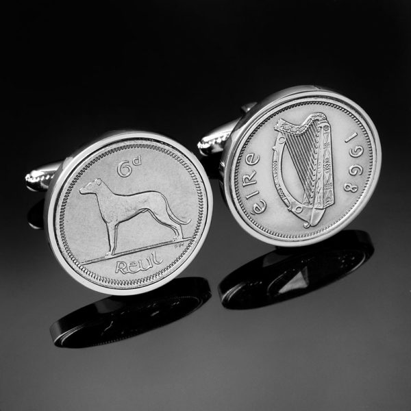 Ireland Sixpence Cufflinks