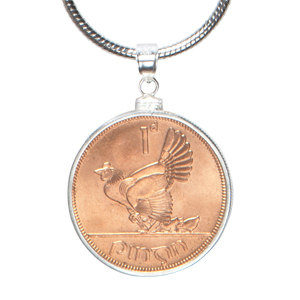 Irish Penny Pendant